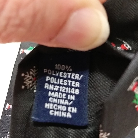 Stafford Polar Bear‎ Christmas Tie - Picture 4 of 5